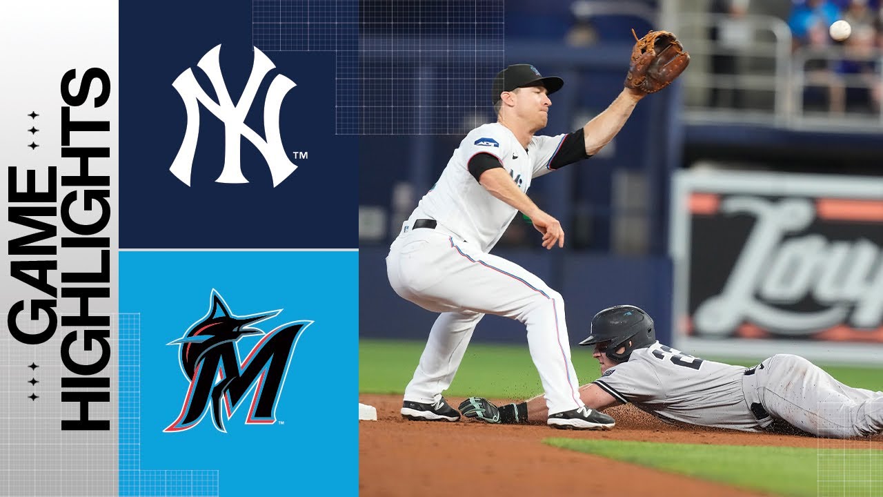 Yankees Vs. Marlins Game Highlights (8/13/23) | MLB Highlights - YouTube