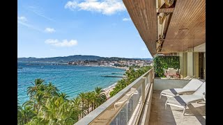 Appartement luxe à vendre vue mer panoramique sur la Croisette à Cannes / Luxury apartment sea view