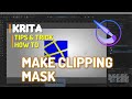 Krita How To Make Clipping Mask