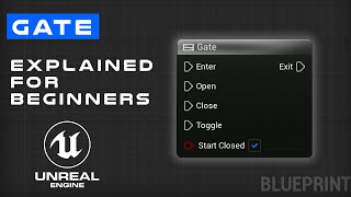 Gate Explained For Beginners - Unreal Engine 5 Flow Control Blueprint