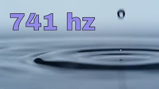 741hz Healing frequency - Aura Cleanse - Remove Toxins - Water Drop - Music to Detox Mind #741hz