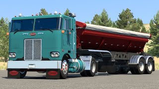 🔊 Truckers CB Radio Talk in Peterbilt 352 Cummins N14 (5" Exhaust Version) | ATS Mods Gameplay