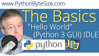 "Hello World" (Python 3 GUI) IDLE