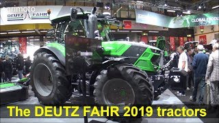 The DEUTZ FAHR 2019 tractors - Show Room Italy