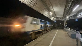 Rarest - WDP4  Darjeeling mail+ Padatik Express with DIESEL Locomotives at 120kph- Indian Railways