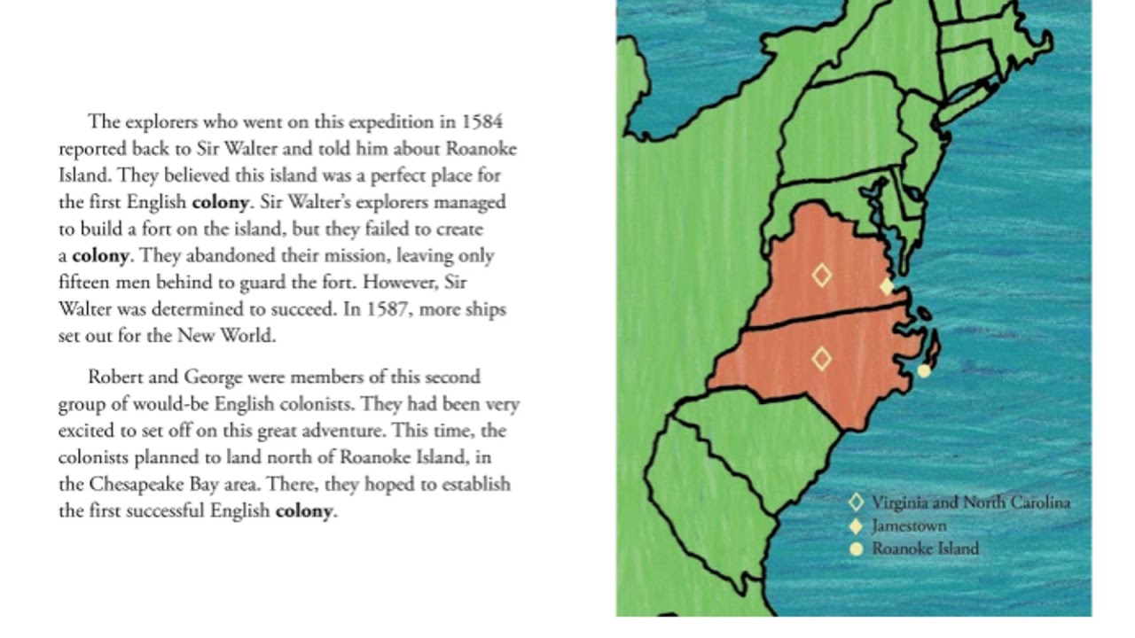 Unit 10 Chapter 2: The First English Colony - YouTube