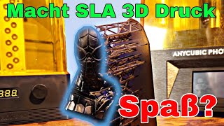 SLA Druck für Anfänger Tutorial - macht SLA 3D Druck Spaß? Mein Workflow