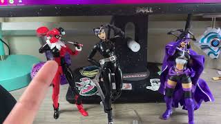 Hush Catwoman by Mafex Unboxing, Review, Line Comparison, etc. Jim Lee designs! also: Outback Rogue!