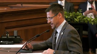 Missouri Sen. Andrew Koenig Presents SB 1459 in Committee