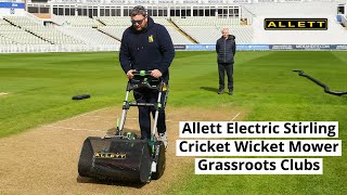 The Allett Stirling For A Grassroots Cricket Wicket