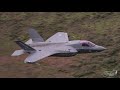 F35B Lightning Captured on a Low Level Training Sortie