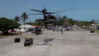 Rhode Island Army National Guard (RIANG) Helo Sling Load RBDF Base