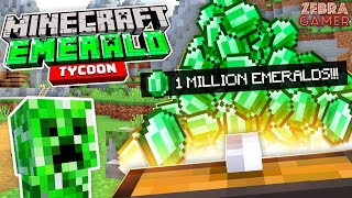 Getting RICH in Minecraft!! - Minecraft Emerald Tycoon! - Zebra's Minecraft Fun