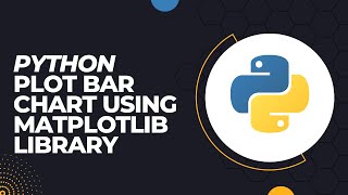 How to plot bar chart using matplotlib library in python idle.