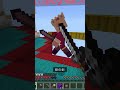 ファイヤーボールを前のほうに投げたのに自分の下が爆発した！⚔️cubecraftベッドウォーズ【統合版サーバー実況】 shorts short minecraft マイクラ マイクラpvp