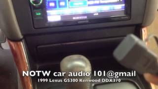 1999 Lexus GS300 with Kenwood DDX370