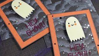 Glow in the Dark Wobble Cards | AmyR Halloween 2020 Series #1