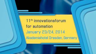 Trailer 11th Innovation Forum for Automation 2014