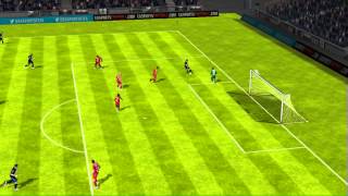 GOLAZO #1 FIFA 2014 Iphone/Ipad- Yo contra otros..