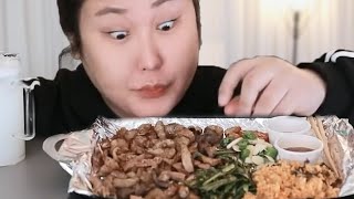 풍자랑 장기같이 먹을래? 곱창/막창/대창/염통/볶음밥 먹방[muckbang/eatingshow]