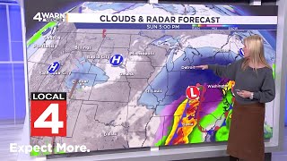 Metro Detroit weather forecast Jan. 22, 2026 -- 4 p.m. Update