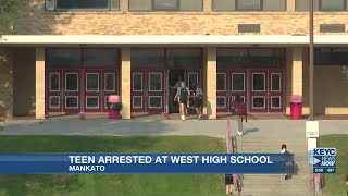 Teen arrested for having loaded gun at Mankato West High School