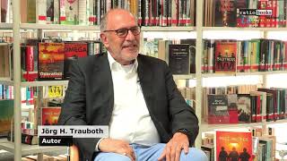 Interview mit Jörg H. Trauboth in der Stadtbibliothek von Lohmar