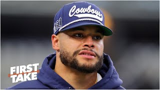 Is Dak Prescott overplaying his hand with his contract desires? | First Take