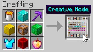 Minecraft, But You Can Craft Any Gamemode...
