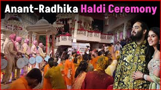 Anant Ambani \u0026 Radhika Merchant Haldi Ceremony Full Video