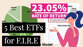 5 Best ETFs for Investing | Financial Independence | Investing 101