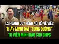 Giải thích cụ thể lí do: tu viện là đất thầy Minh Đạo mua, nhưng lại giao lại cho GHPG?