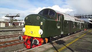 The Devonian Double Class 40 railtour at Plymouth 30/10/21