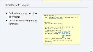 Functors in C++