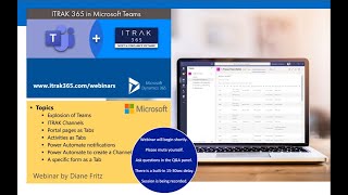 ITRAK Integrations: ITRAK 365 within Microsoft Teams