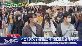 801天口罩令鬆綁 強制戴剩「醫療機構.大眾運輸」｜TVBS新聞 @TVBSNEWS02