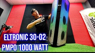 ELTRONIC 30-02 КРУТЕЙШАЯ НОВИНКА 2024 ГОДА! КОЛОНКА С АККУМУЛЯТОРОМ И КАРАОКЕ! ПОЛНЫЙ ОБЗОР.