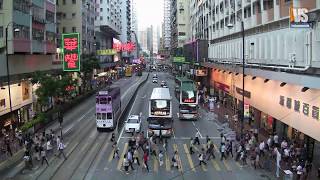 2011-Aug-1 #香港日落 @ 北角英皇道 #SunsetHongKong @ North Point King's Road