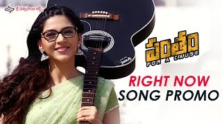 Right Now Video Song Promo | Pantham Movie Songs | Gopichand | Mehreen | Sri Sathya Sai Arts