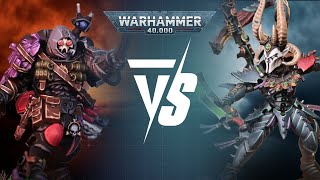 Warhammer 40k 10th Edition Live 2000pts Battle Report: Deathwatch vs Drukhari