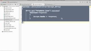 The AngularJS http Service