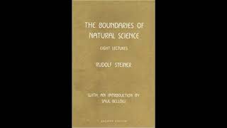 Boundaries of Natural Science By Rudolf Steiner