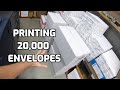 Printing Envelopes On Konica Minolta Digital Press, Update On New Paper Cutter