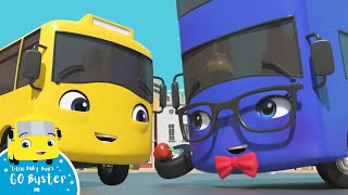 WOW! Buster Goes To School And Has A Lot To Learn | Go Buster! | Funny Bus | Cartoons for Kids!