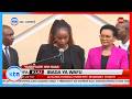 The widow of the late Emurua Dikkir Johanna Ng'eno emotional tribute