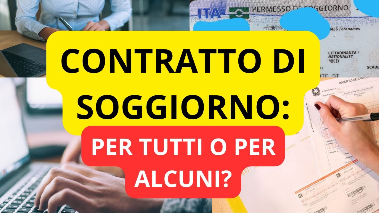 💥 CONTRATTO DI SOGGIORNO E LE SUE CARATTERISTICHE. OBBLIGATORIO PER ...