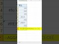 excel【1分】エラーを無視して集計する方法！ shorts