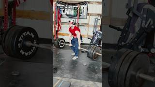 500 lb Jefferson Deadlift #gym #deadlift