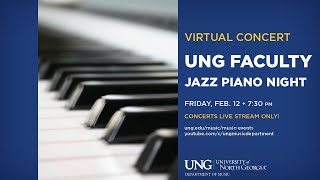 Virtual Concert #38: UNG Faculty Jazz Piano Night