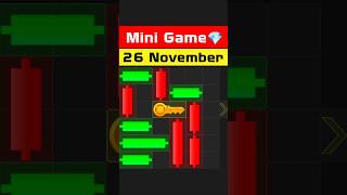 Hamster kombat mini game today | Hamster kombat mini game key | 26 November hamster kombat new key